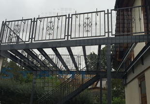 Zaunsysteme, Schmiedeeisen, Geländerbau